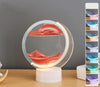 SearchFindOrder Semi-circular-Red 3D Sandscape Table Lamp