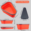 SearchFindOrder Silicone Folding Pizza Slice Storage Box