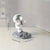 SearchFindOrder Silver Hand-Crafted Astronaut Mobile Phone Bracket