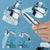 SearchFindOrder Sink Shower Kit Wall-Mounted Faucet Sprayer System