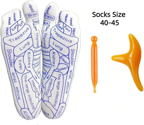 SearchFindOrder Size 40-45 combo Foot Massage Acupressure Socks