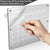 SearchFindOrder Sleek Transparent Acrylic Refrigerator Planner