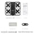 SearchFindOrder Standard Black Pocket Sized Drone With Camera