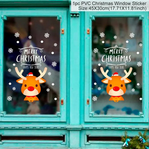SearchFindOrder sticker 10 Festive Elegance 2023 Holiday Window Decals Christmas Cheer & New Year Joy Decor Set