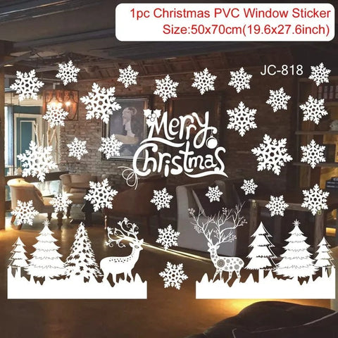 SearchFindOrder sticker 20 Festive Elegance 2023 Holiday Window Decals Christmas Cheer & New Year Joy Decor Set
