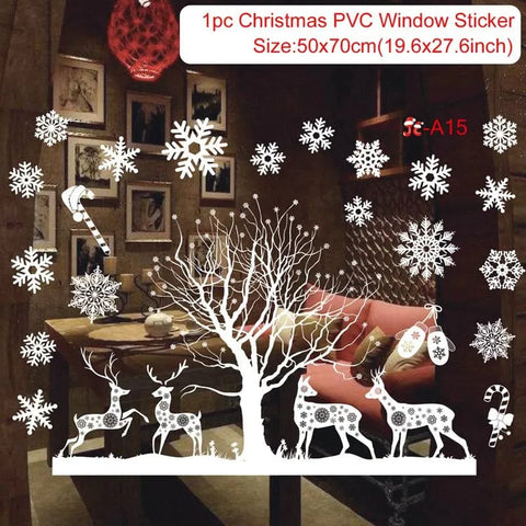 SearchFindOrder sticker 25 Festive Elegance 2023 Holiday Window Decals Christmas Cheer & New Year Joy Decor Set