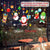 SearchFindOrder sticker 30 Festive Elegance 2023 Holiday Window Decals Christmas Cheer & New Year Joy Decor Set
