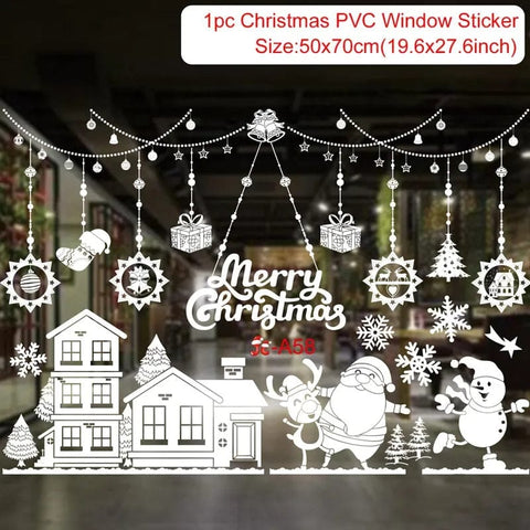 SearchFindOrder sticker 31 Festive Elegance 2023 Holiday Window Decals Christmas Cheer & New Year Joy Decor Set