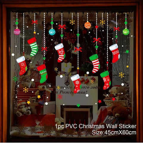 SearchFindOrder sticker 9 Festive Elegance 2023 Holiday Window Decals Christmas Cheer & New Year Joy Decor Set