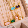 SearchFindOrder Stone Aura Necklace