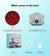 SearchFindOrder Stress-Relieving LED Cap for Hair Loss Prevention