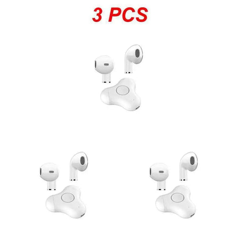 SearchFindOrder Style A 3pcs / CHINA 2-in-1 Fidget Spinner and Bluetooth Earphones