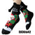 SearchFindOrder StyleC 04 1Pair Playful Magnetic Gaze Harmony Socks Black & White Edition