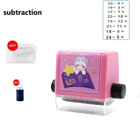 SearchFindOrder Subtraction 2-in-1, Multiplication, Addition, Subtraction and Division Smart Stamp Set for Kids