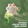 SearchFindOrder Sunflower Shaped Portable Electric Bubble Maker Toy