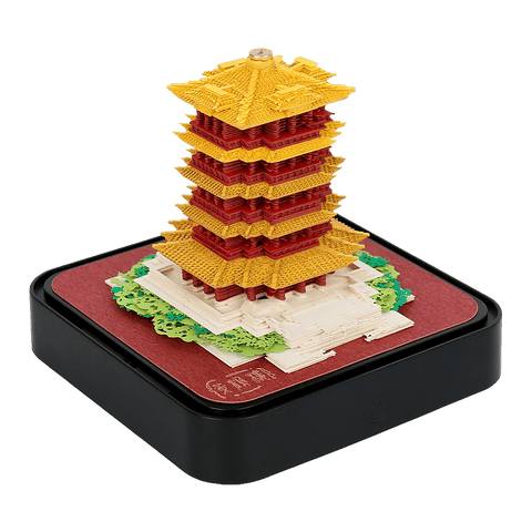 SearchFindOrder Tower calendar / China 3D Memo Block Calendar