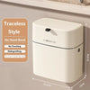 SearchFindOrder Traceless Eco Space 10L Cabinet Door Trash Companion Wall-Mounted Kitchen Bin with Lid