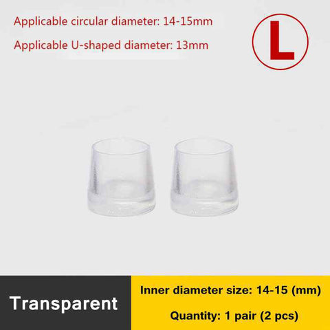 SearchFindOrder Transparent-L Fashionable and Protective High Heel Covers