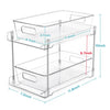 SearchFindOrder Transparent Storage Rack
