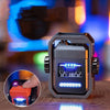 SearchFindOrder Turbo Arc Metal Fidget Lighter with Gyro Spark Technology