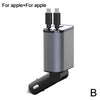 SearchFindOrder Two For Apple / China 4-in-1 Retractable Car Charger USB Type C Cable for iPhone & Samsung