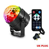 SearchFindOrder UK plug 7 Colors Strobe Light Sound
