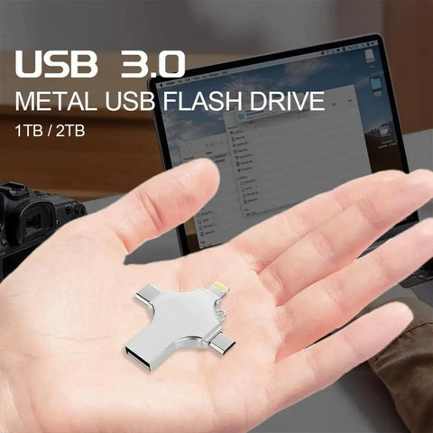 SearchFindOrder Universal Transfer Pro 4-in-1 Ultra Storage Flash Drive