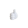 SearchFindOrder White / 1PCS Creative Silicone Thumbs-Up Wall Hook