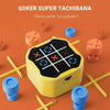 SearchFindOrder White 3-in-1 Electronic Tic Tac Toe With Pieces For A Fun Interactive Challenge
