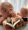 SearchFindOrder White / 49cm Soft Octopus Plush Toy
