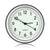 SearchFindOrder White Car Clock Interior Decor