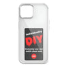 SearchFindOrder White / For iPhone 15 pro / TPU Smart Silicone Phone Case with E-Ink Screen