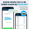 SearchFindOrder White Keychain Breathalyzer