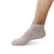 SearchFindOrder White-L 2pcs Soft Heel Comfort Gel Socks Cracked Heel Repair & Moisturizing Foot Care Kit