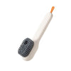 SearchFindOrder White Multifunctional Automatic Soap Dispenser Brush