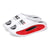SearchFindOrder White red C / 36-37(22.5-23cm) Unisex Futuristic Beach Slippers⁠