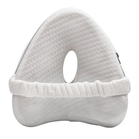 SearchFindOrder White Sleeping Orthopedic Body Memory Foam Leg Pillow