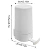 SearchFindOrder WHITE Soap Bar Grater Dispenser