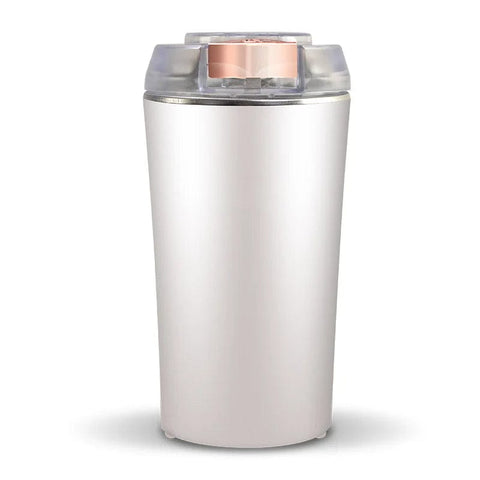 SearchFindOrder White / us Stainless Steel Electric Kitchen Grinder for Nuts, Beans, and Grains