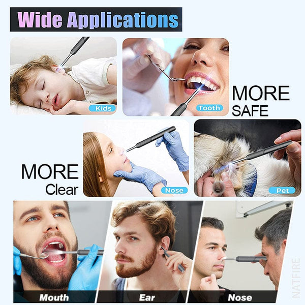 SearchFindOrder Wireless Smart Ear Cleaner with Visual Inspection