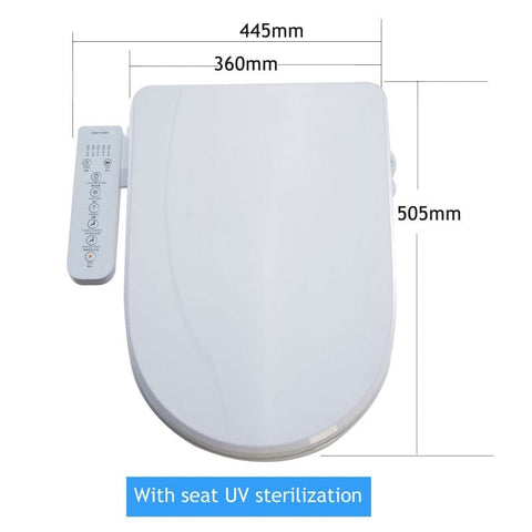 SearchFindOrder with seat UV / China / 110V-130V Eco Lux D-Sense Smart Toilet Seat: IllumiClean+
