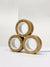 SearchFindOrder Wood Grain 3pc Anxiety Relieving Colorful Magnetic Finger Rings