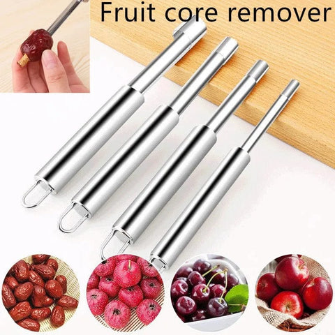 SearchFindOrder XS-0.8cm Stainless Steel Effortless Fruit Pit Remover and Peeler