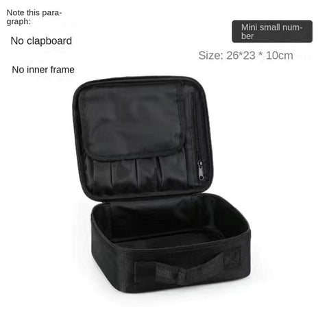 SearchFindOrder XS soft black Ultimate Glam Travel Companion: Deluxe Cosmetic Voyage Organizer
