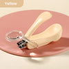 SearchFindOrder Yellow Nail Clippers with Magnifying Glass