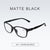 SearchFindOrder 0 / Matte Black Unisex Blue Light Protective Eyeglasses for Computers
