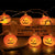 SearchFindOrder 1 / 1.5M 10LED Lights 10/20Led Halloween Pumpkin Ghost Skeletons Bat Spider Led Light String Festival Bar Home Party Decor Halloween Ornament