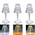 SearchFindOrder 1-3 PCS Diamond Table Lamp Acrylic Decoration Desk Lamps For Bedroom Bedside Bar Crystal Lighting Fixtures Gift LED Night Light