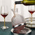 SearchFindOrder 1.5L Crystal Spinning Glass Wine Decanter