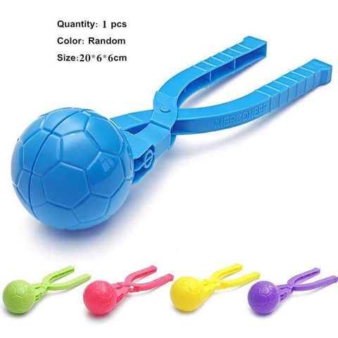 SearchFindOrder 1 Piece Soccer Ball Random Color Snow Ball Maker